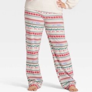 Wondershop Women’s Pajama Bottoms with Festive Pattern